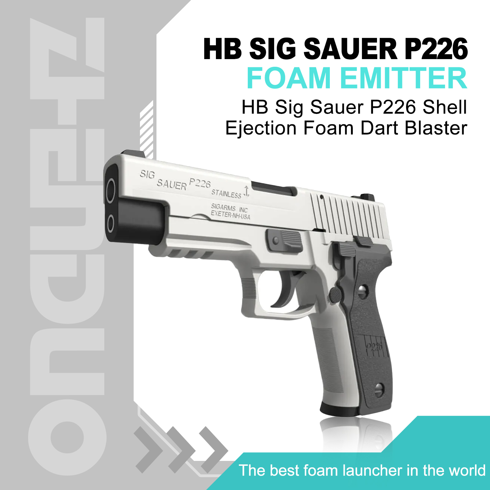 Foam Dart Pistol with Shell Ejection | P226 Gel Blaster Toy