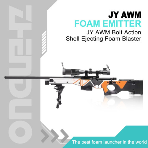JY AWM Bolt Action Shell Ejecting Foam Blaster