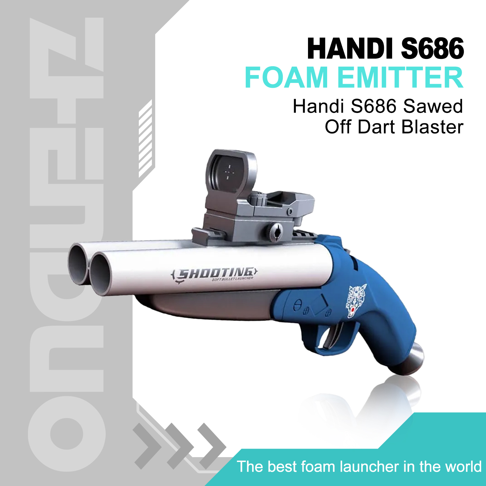 Handi S686 Dart Blaster | Safe Foam Fun