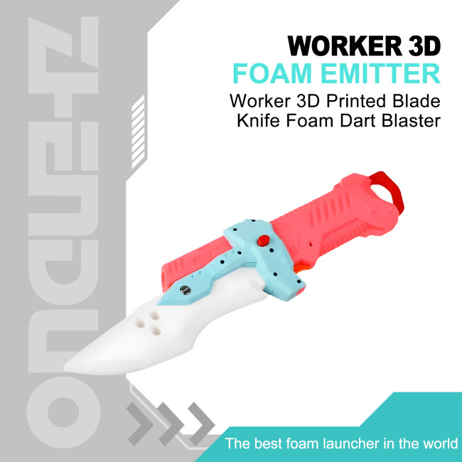 Worker Blade Knife Foam Blaster