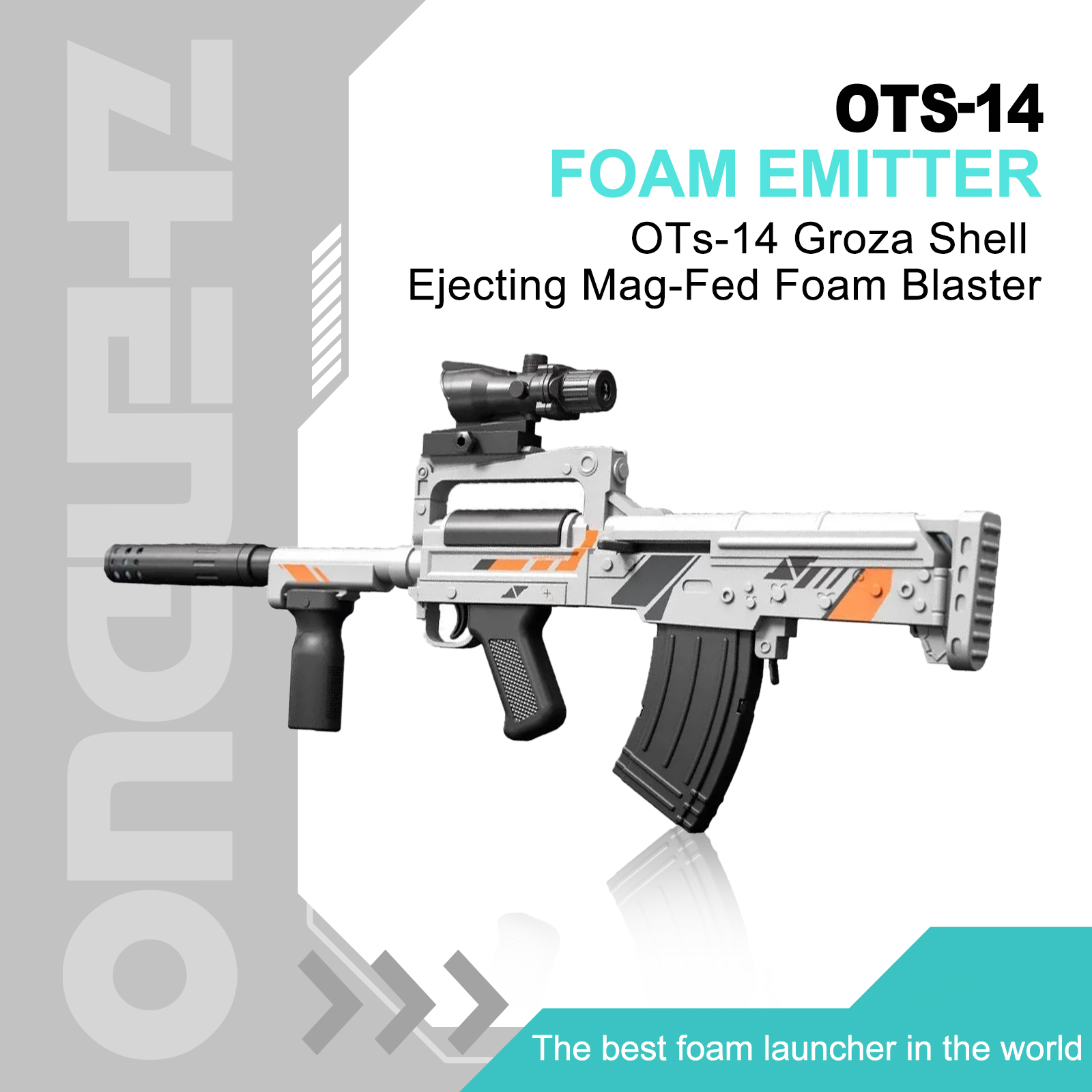 OTs-14 Groza Foam Blaster | Shell Ejecting Mag-Fed Action