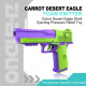Carrot Desert Eagle Shell Ejecting Pressure Relief Toy