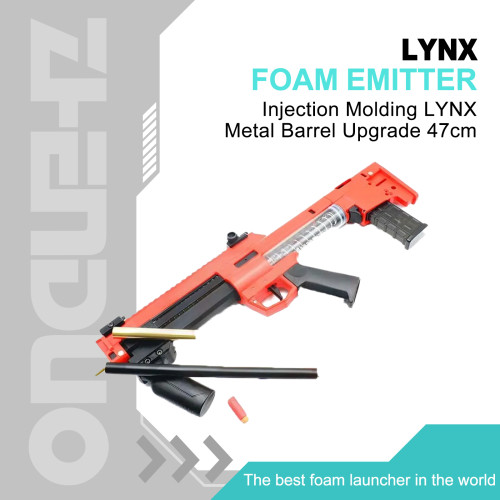 Injection Molding LYNX Metal Barrel Upgrade 47cm