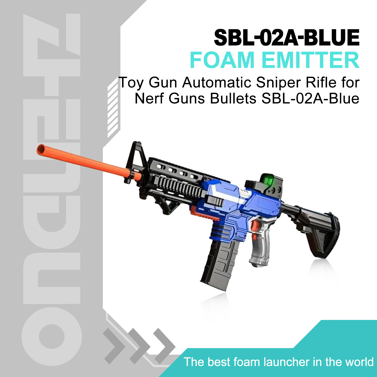 Toy Gun Automatic Sniper Rifle for Nerf Guns Bullets SBL-02A