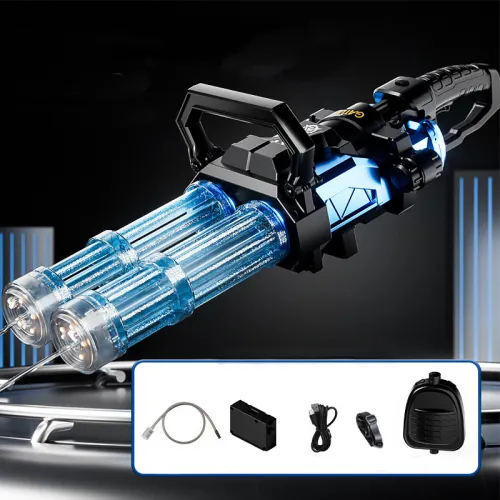 Ice Blast Double Barrel Gatling Water Gun