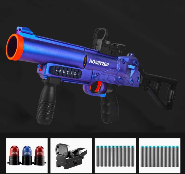 GL-06 Crazy Shark Grenade Launcher | Triple Foam Fun