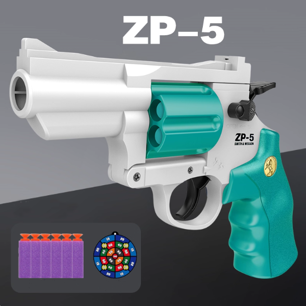 Revolver ZP5 Foam Blaster Pistol