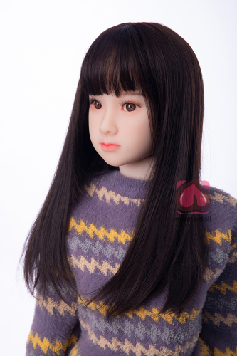 『由美』 138cm A-cup MOMODOLL#047 黒髪パイパン癒し系ラブドール