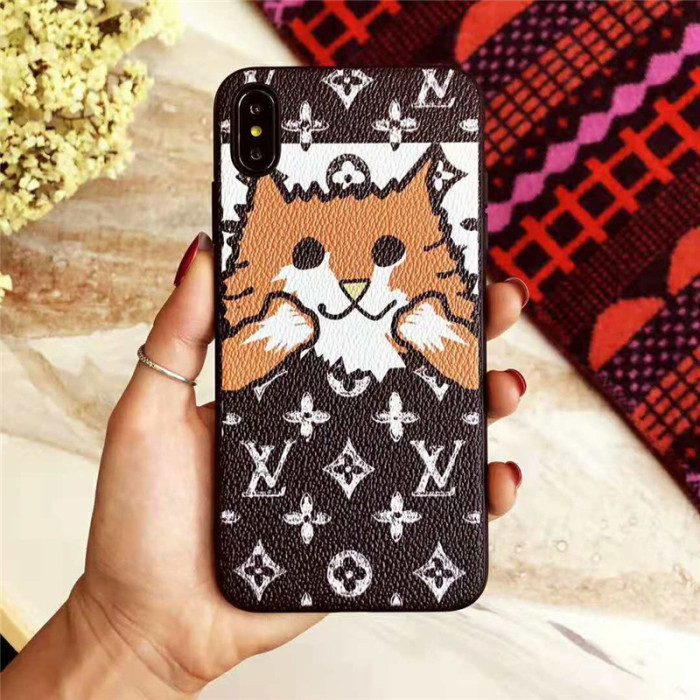 ルイヴィトン iphone xr/xs maxケース 可愛い アイフォンxs/xカバー 高級革 iphone 7/8plusケース ペア向け