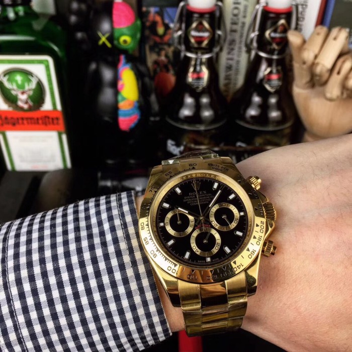 ロレックス デイトナ （ROLEX）多機能クォーツ TSH-2001P340-RO115