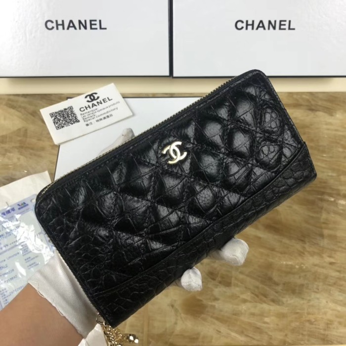 CHANEL(シャネル) 長財布 ラウンドファスナー式財布 852-361