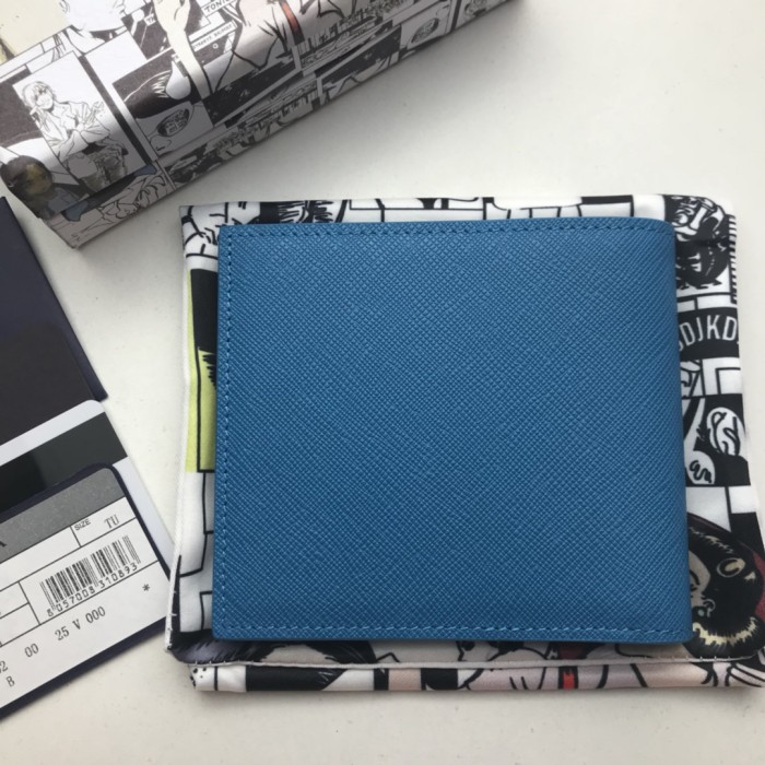 新作通販 PRADA/プラダ メンズ 短財布 二つ折り財布 2M0513-PA424