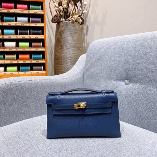 新品 エルメス 手作り 財布 セカンドバッグ MINIKELLY TA2001P-HE-16