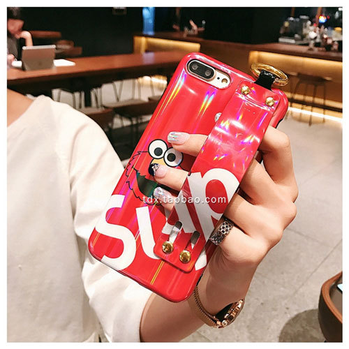 シュプリーム iphone xr/xs maxケース 可愛い supremeアイフォンxs/xカバー リング付け iphone 7/8plusケース 男女兼用