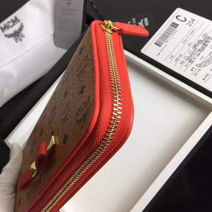 エムシーエム 超人気 ラウンドファスナー式財布 8084-MC517