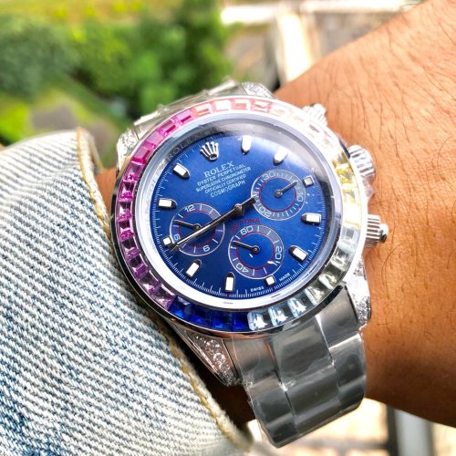 ロレックス メンズデイトナ Asian 7750 ムーブメント搭載 JZ-2001P420-RO178