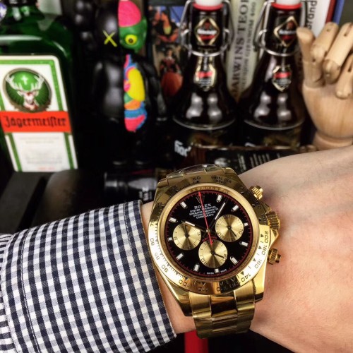 ロレックス デイトナ （ROLEX）多機能クォーツ TSH-2001P340-RO118