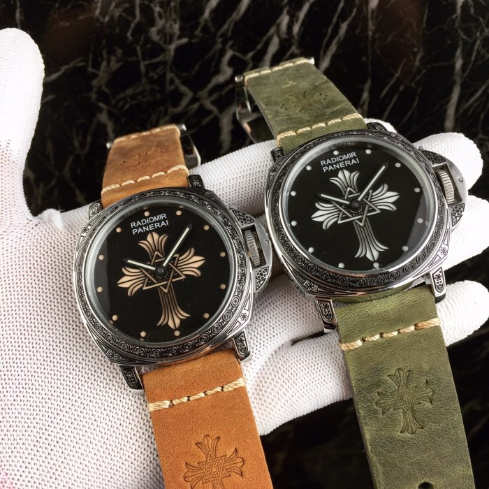 パネライPANERAI/クロムハーツ 時計 メンズ 自動巻き 限量版 PAN-WDBY750-009