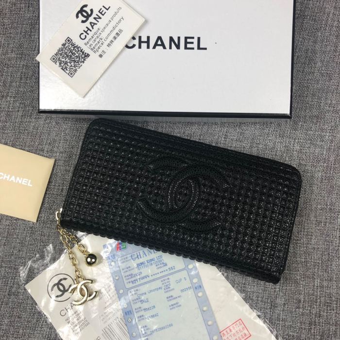 CHANEL(シャネル) 長財布 ラウンドファスナー式財布 6616-355