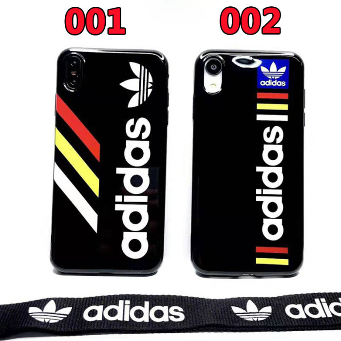 ブランド Adidas アデイダスiphone11/11pro/11pro maxケース人気iphone xs/xs maxケース アイフォン X/7/8plus若者愛用 激安新品