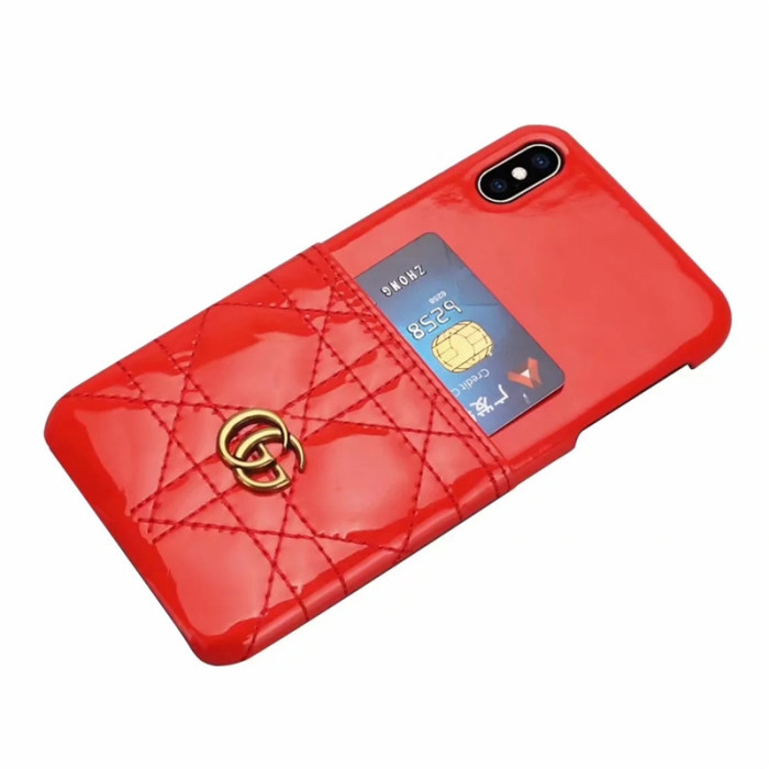 グッチ iphone xr/xs maxケース お洒落ブランド アイフォンxs/7plusカバー カード入れ iphone x/8plus ペア向け