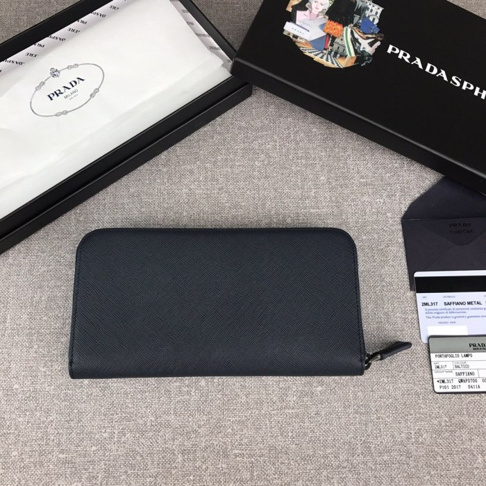 PRADA プラダ 人特N品 激安 長財布 メンズ 2ML317-PA392
