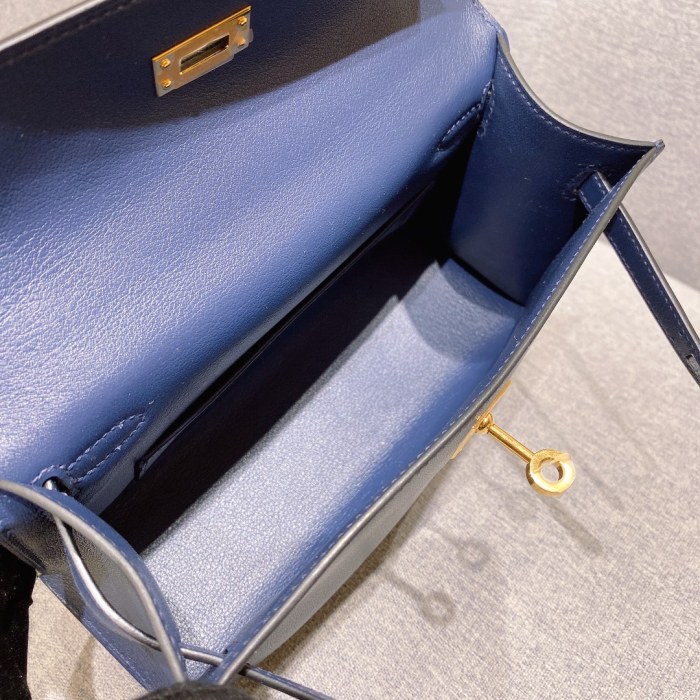 新品 エルメス 手作り 財布 セカンドバッグ MINIKELLY TA2001P-HE-16