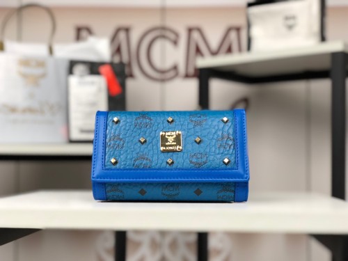 人気商品激安 エムシーエム 短財布 三つ折り財布 8033-MC497
