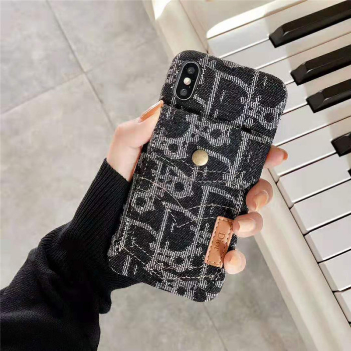 chanel シャネル iphone xrケース iphone xs/xs maxケース ブランド カード入れ ポケット iphone x/10/8/7/6plusケース 人気 耐久性