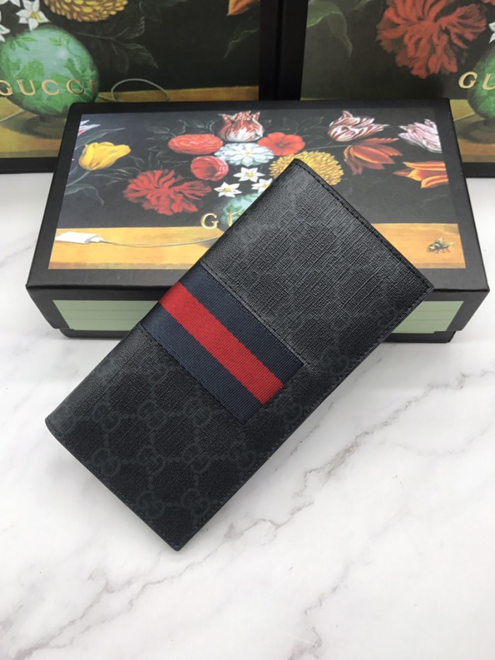 GUCCI グッチ 長財布 二つ折り財布 名刺入れ 408836-3 新作