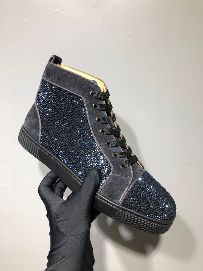 男女兼着 高品質 クリスチャン ルブタン スニーカー VIP-19P350-CL055