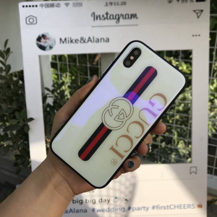 グッチ ブランド iPhonex/xr/xs maxケース デザイン簡潔 男女兼用 携帯デコレーションカバー Gucci iPhonex/xr/xsケース