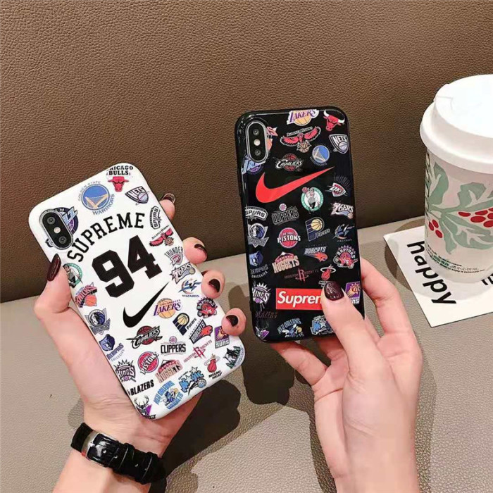 シュプリーム iphone xr/xs maxケース 個性 supremeアイフォンxs/xカバー ナイキiphone 7/8plusケース 運動風