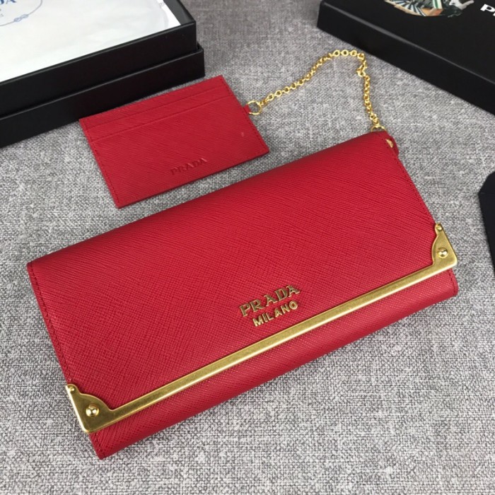 PRADA プラダ 特N品 激安 レディース 長財布 三つ折り財布 1MH132-PA381