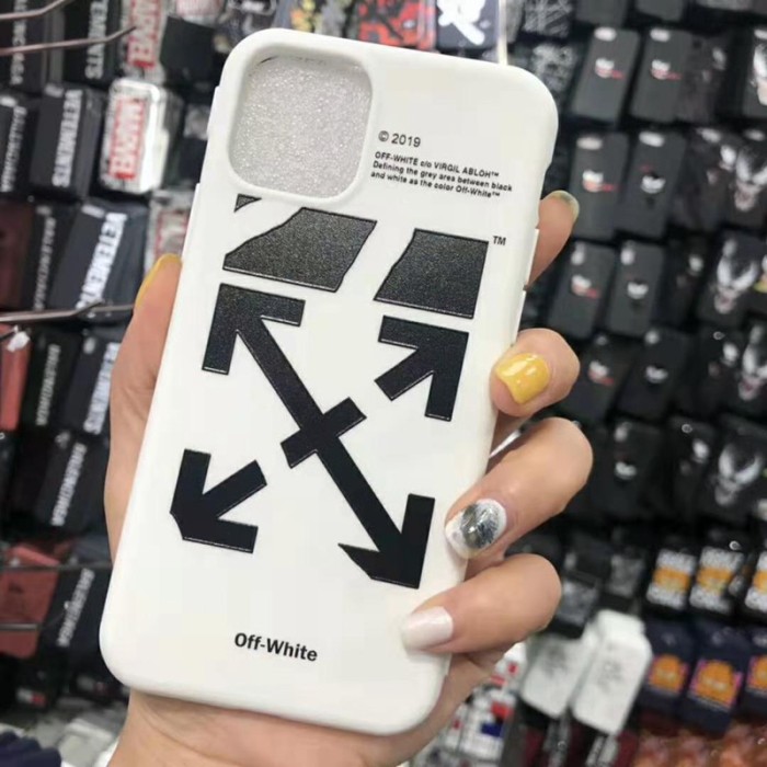 Off white アイフォン向けiphone11/11r/11pro max 潮流iphone xr/xs maxケース オシャレiphone xs/x/6/6s/7/8/plusカバー 可愛い 個性潮流