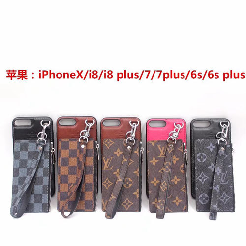 ルイヴィトン チエック柄 iphone x/xs/XR/xs maxケース お洒落 ブランド モノグラム アイフォンテンアール/xs/xs マックスカバー チャックポケット付け