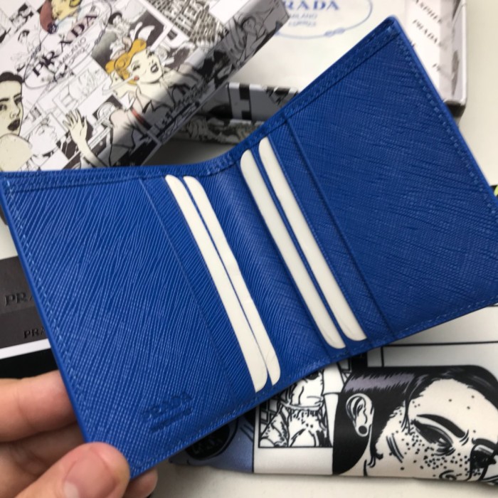 新作通販 PRADA/プラダ メンズ 短財布 二つ折り財布 2MO004-PA433
