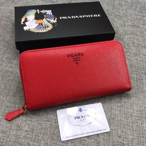 PRADA プラダ 新作通販 長財布 ラウンドファスナー式財布 YXJ-2001P-PR0506-1
