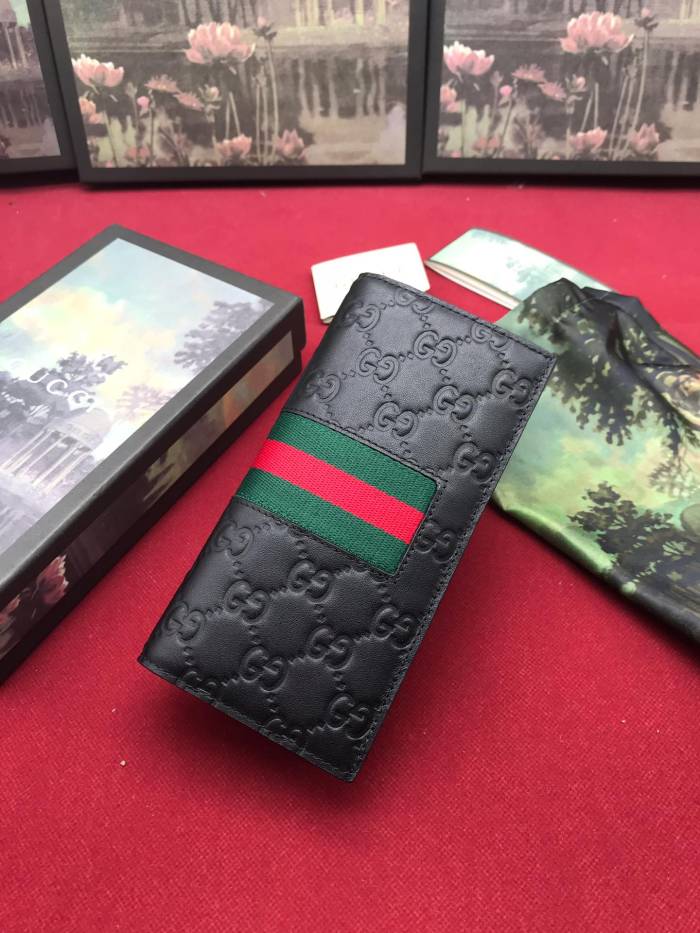 GUCCI グッチ 長財布 二つ折り財布 名刺入れ 408836-1 新作
