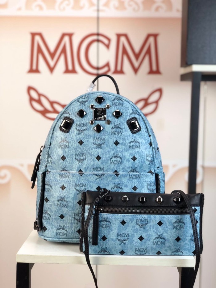 19SS エムシーエム 中号サイズ 後背包 リュック 5277-MC043