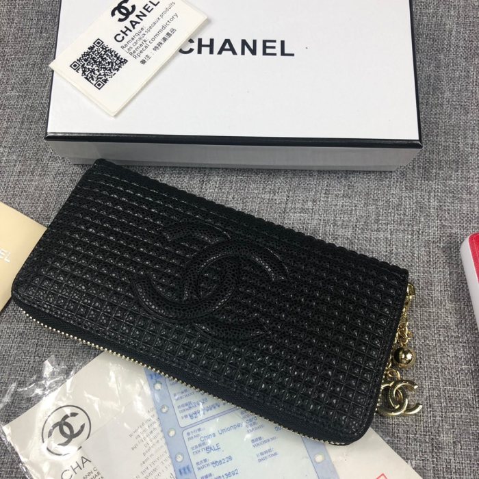 CHANEL(シャネル) 長財布 ラウンドファスナー式財布 6616-355