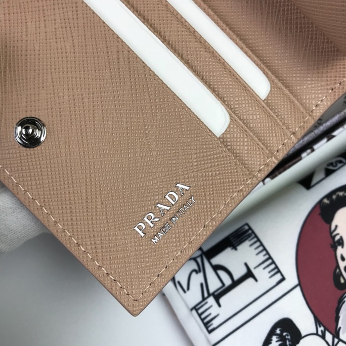 PRADA プラダ 特N品 激安 レディース 二つ折り財布 1MV204-PA370