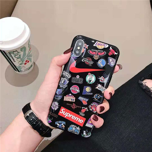シュプリーム iphone xr/xs maxケース 個性 supremeアイフォンxs/xカバー ナイキiphone 7/8plusケース 運動風