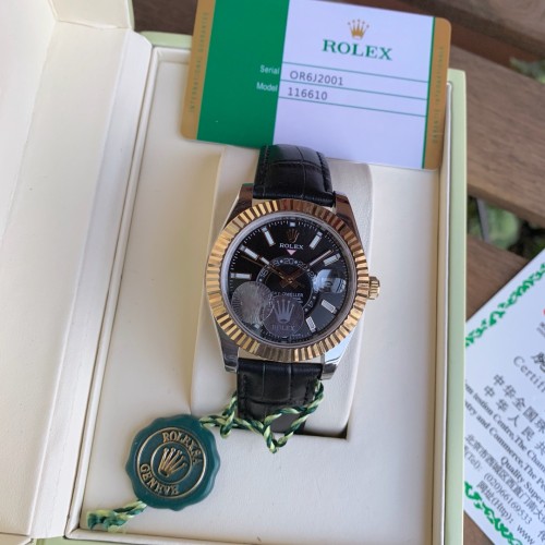 ロレックス ROLEX メンズ Asian2813 ムーブメント搭載 TSHM-2001P460-RO56