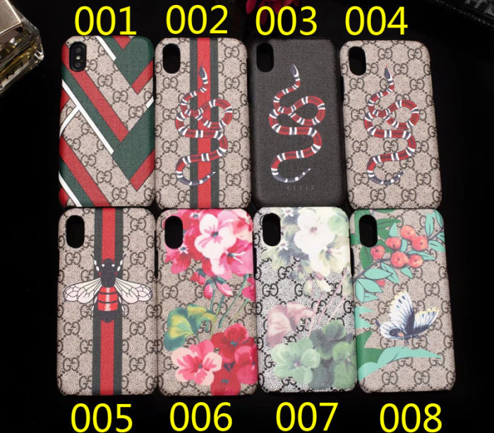 グッチ iphoneX/xr/xs maxケースジャケット 人気 iphone xr/xsケース 自然動物 蛇、蝶、タイガー、蜂、鳥 iphone x/xs maxケース 男性 女性 高級材料製 激安