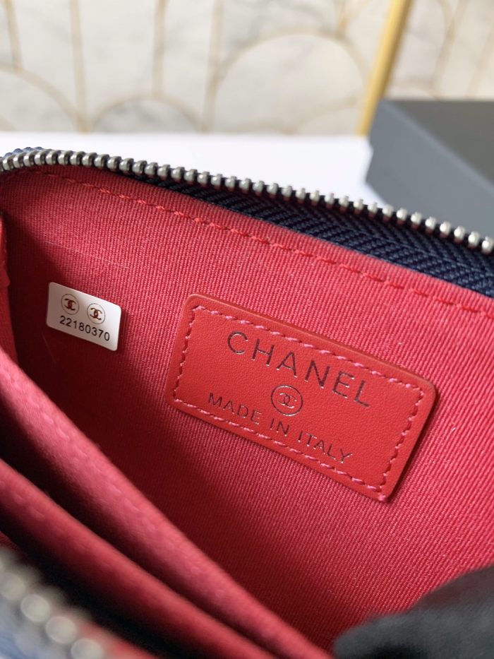 20SS シャネルCHANEL 名刺入れ コインケース JJX2002P180-84404-3