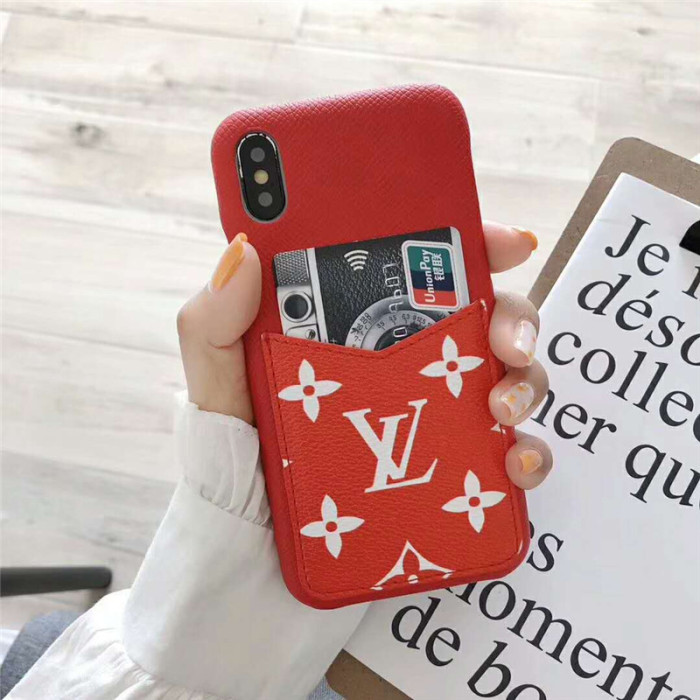 ルイヴィトン iphone xrケース iPhone xs/xs maxカバー ブランド 2019新作 おしゃれ 花柄 アイフォンx/7/8plusケース 人気 カード入れ 芸能人愛用