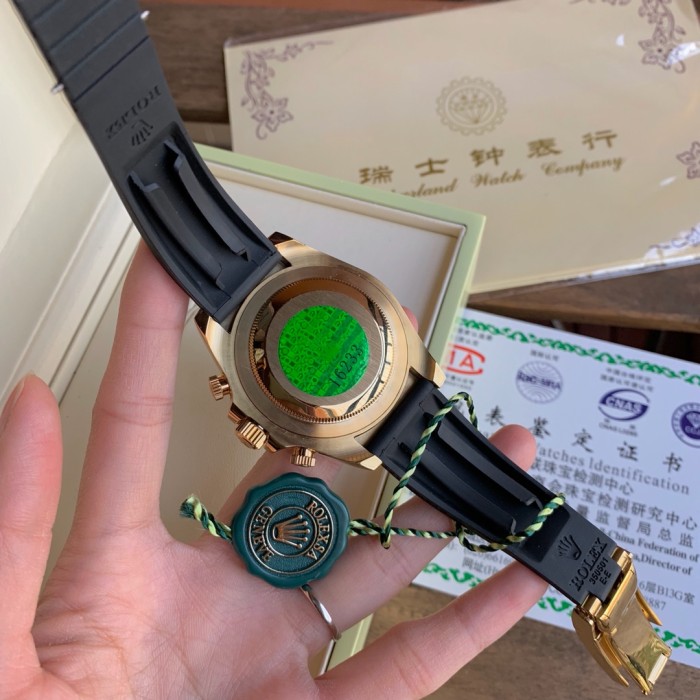 ロレックス メンズデイトナ Asian 7750 ムーブメント搭載 TSH-2001P420-RO170