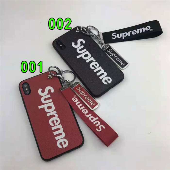 シュプリーム iphone xr/xs maxケース 個性設計 supreme iphone x/xsカバーキーボルダー付け 人気潮流 アイフォン10R/8plusケース カップルお勧め