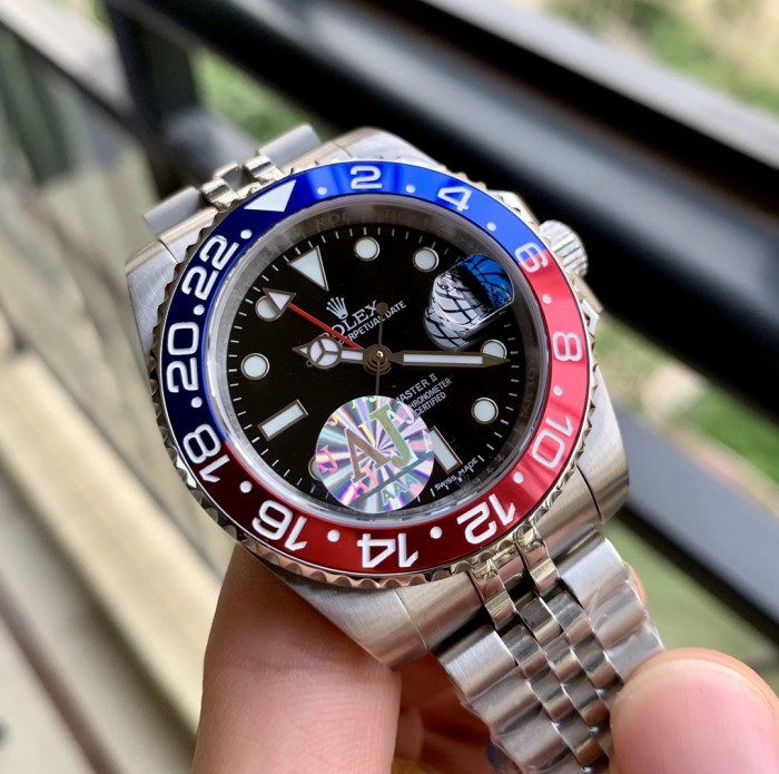 ロレックス メンズ GMTマスター 2836-2 ムーブメント搭載！GX-2001P850-RO173
